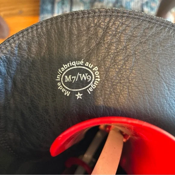 John Fluevog 7th Heaven Zachary Tall Angel boots black size W9 M7 NWOB - Picture 9 of 9